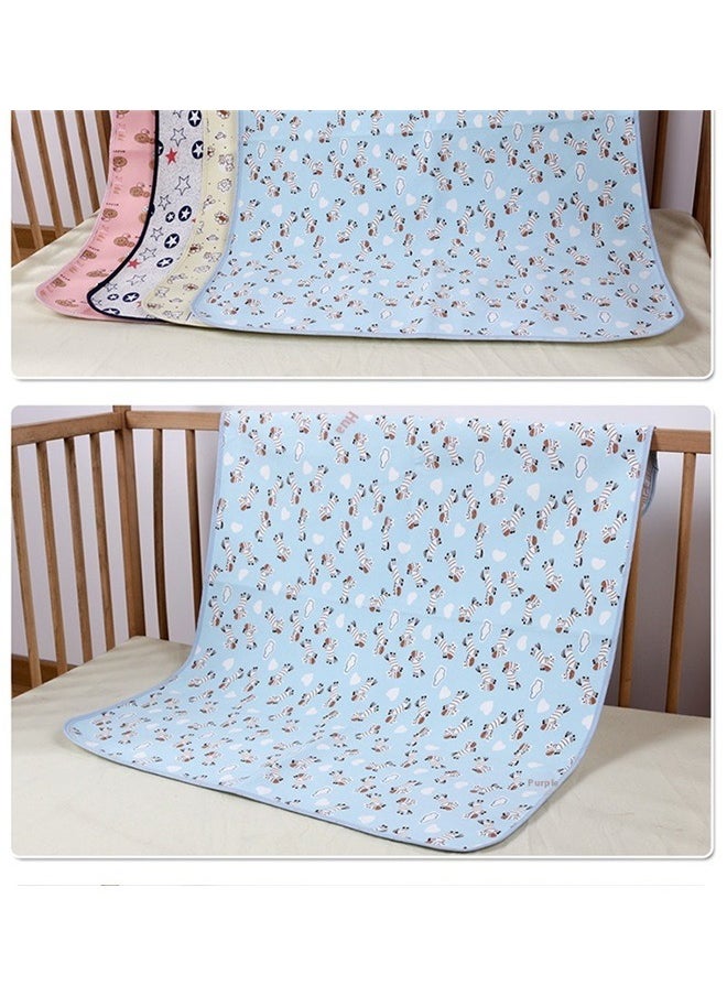 Generic Portable Waterproof Diaper Changing Pad，Baby Changing Pad (74cm*98cm) Washable Wipeable Reusable Leak Proof Diaper Travel Mat Station Changing Mattress Liner Cribs Bed Cover  - Image 5