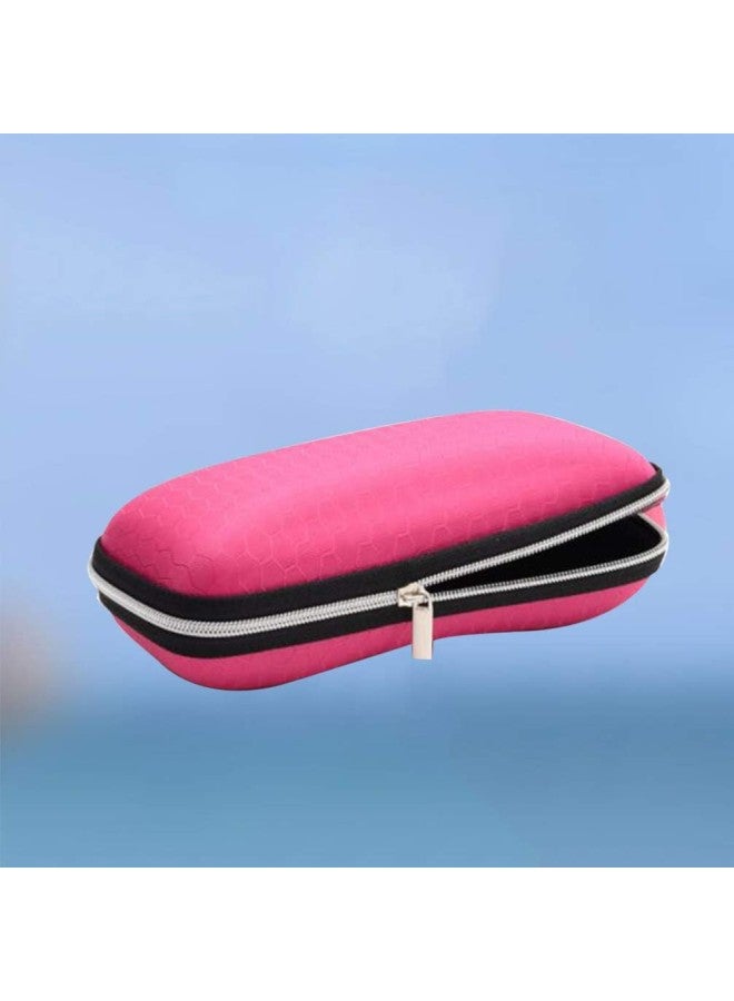 klarako Zipper Glasses Case Hard Shell Glasses Care Protection EVA Box Soft Cute for Men, Women, Girls, Kids (Pink) - Image 3