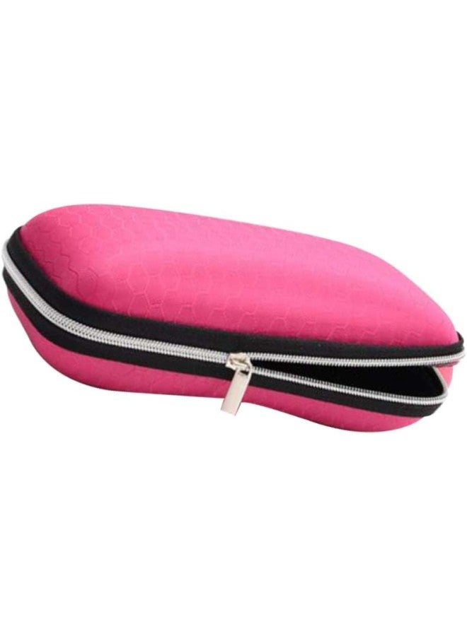 klarako Zipper Glasses Case Hard Shell Glasses Care Protection EVA Box Soft Cute for Men, Women, Girls, Kids (Pink) - Image 4
