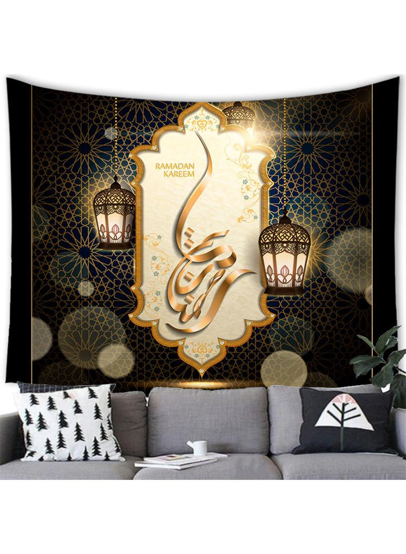 Bluejw 150x130cm Muhammed Ramadan Decorative Mural Tapestry - Image 2