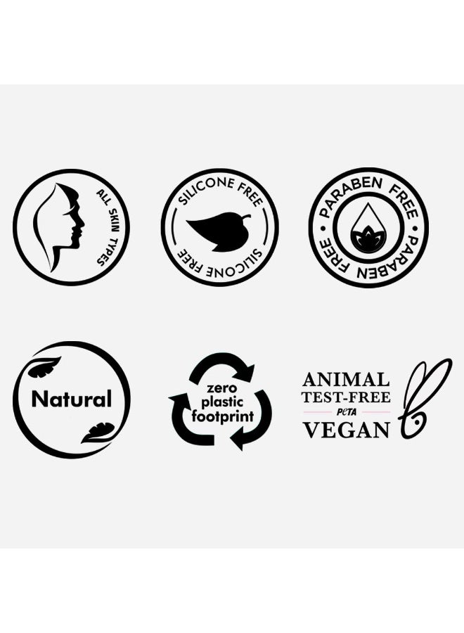 إم كافيين مقشر الجسم باللوز والقهوة من إم كافيين لإزالة السمرة | مقشر كريمي للجسم للاستحمام للبشرة الجافة | مقشر للجسم للنساء والرجال | طبيعي ونباتي - ٢٠٠ غرام - Image 4