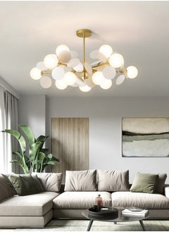 Chandelier-15 Lights-White Petals