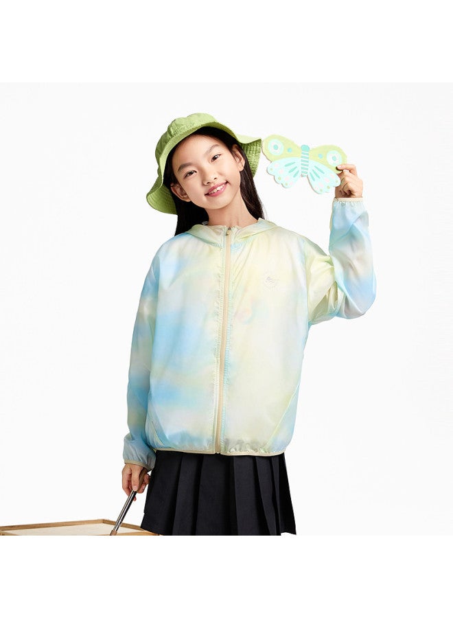 Annil Kids' Sun Protection Jacket - Boys & Girls Uv Blocking Lightweight Hooded Windbreaker For Summer Outdoor Activities - Image 2