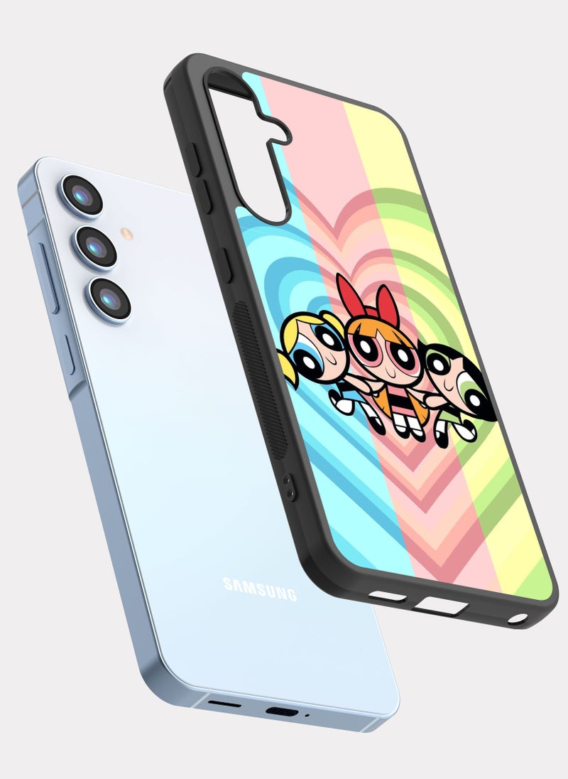 PXLAAT Samsung Galaxy A55 case cover The Powerpuff Girls  - Image 2
