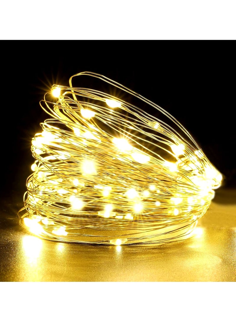 ZAYO LED Fairy String Lights, Decorative Fairy Lights for Home Decoration, Indoor Outdoor &  Ambient Decorative Lighting, Warm White - 5 Metre - Image 1