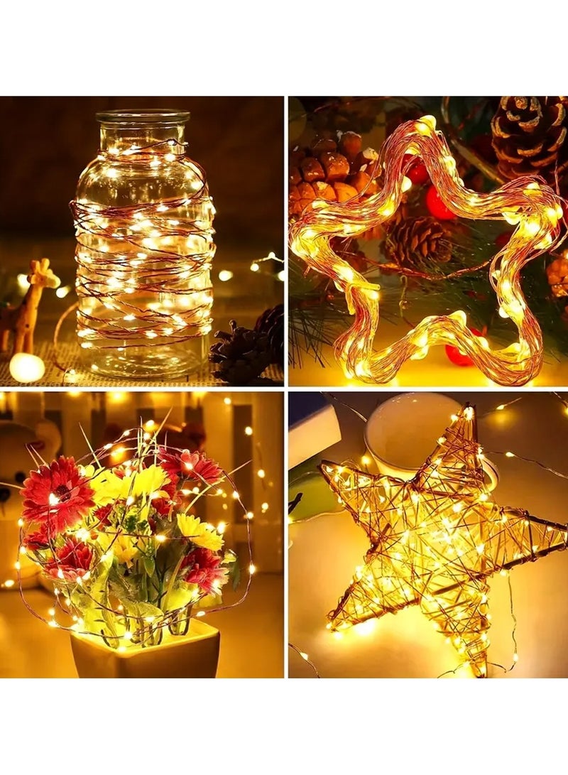 ZAYO LED Fairy String Lights, Decorative Fairy Lights for Home Decoration, Indoor Outdoor &  Ambient Decorative Lighting, Warm White - 5 Metre - Image 4