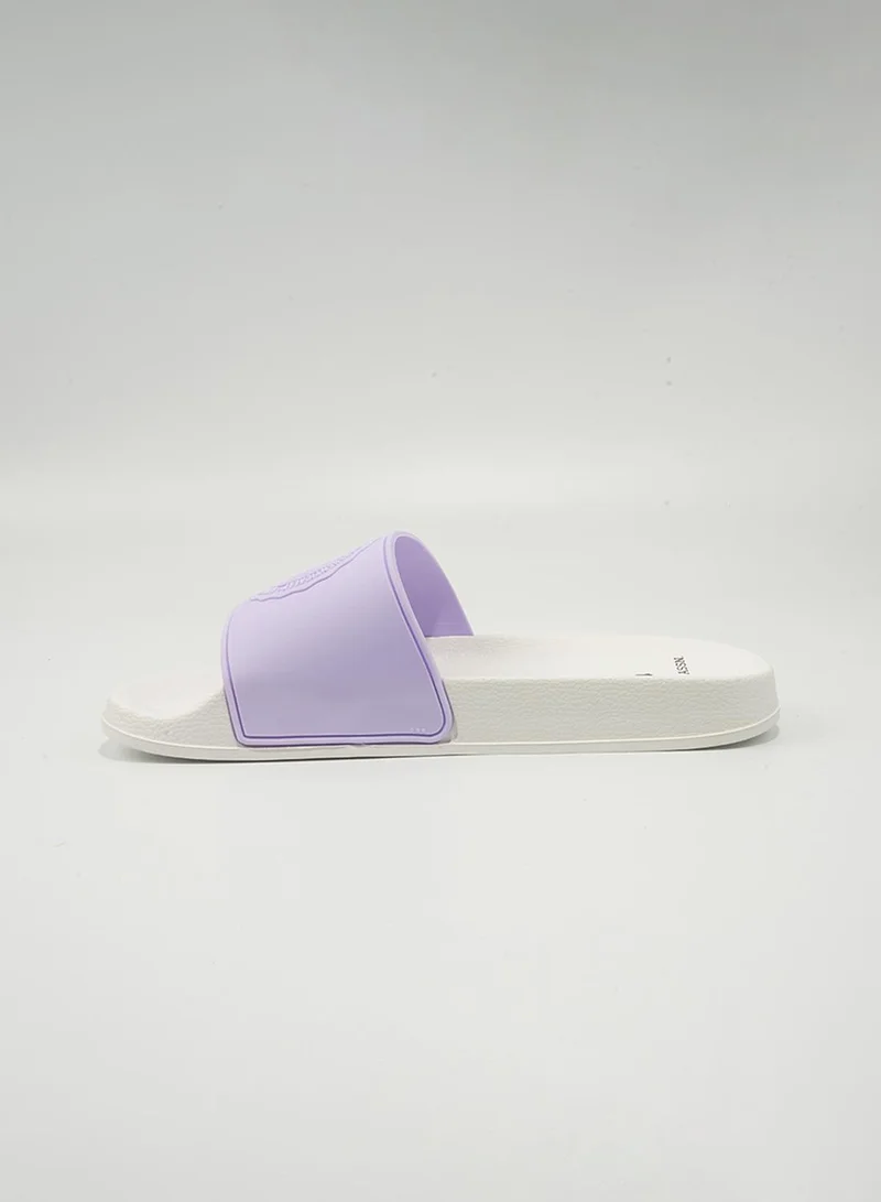 U.S. Polo Assn. purple U.S. Polo Assn. Seth Women's Slip-On Comfortable Casual Everyday Slide Sandals - Purple for Women | Best Price UAE