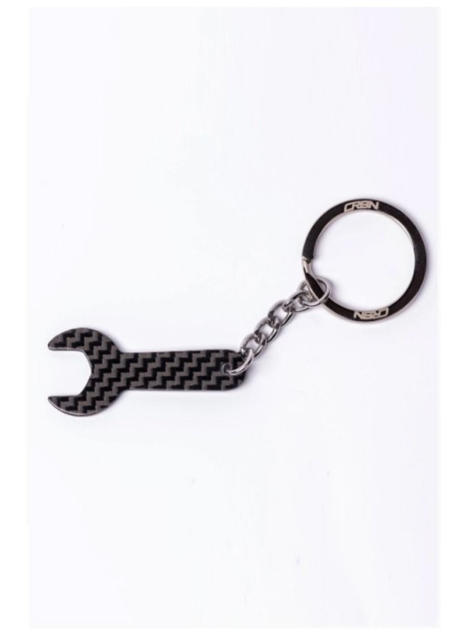 سي ار بي ان سلسلة مفاتيح من ألياف الكربون على شكل وجع - نسج عادي - Image 1