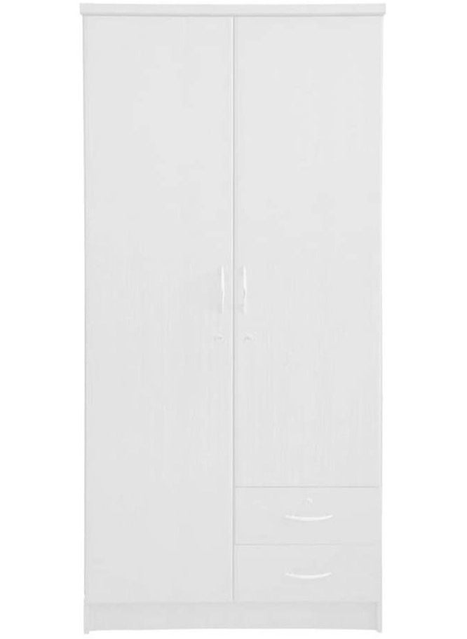 KARNAK 2 Door Wooden Wardrobe Cabinet / Cupboard Engineered Wood Perfect Modern Stylish Heavy Duty  - Image 1