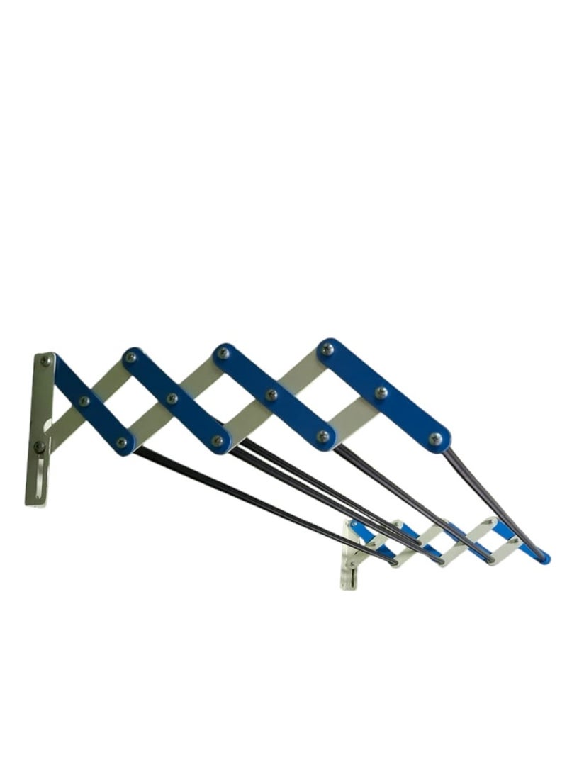 Generic - elshabah folding wall clothes rack, steel, size 100 cm - Image 1
