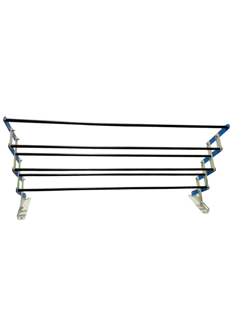 Generic - elshabah folding wall clothes rack, steel, size 100 cm - Image 1