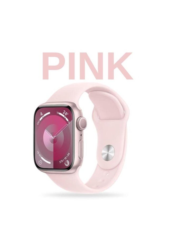 Smart Watch Series 9  Smart Watch Full Screen  Supports Size 39 mm – Pink - Image 5