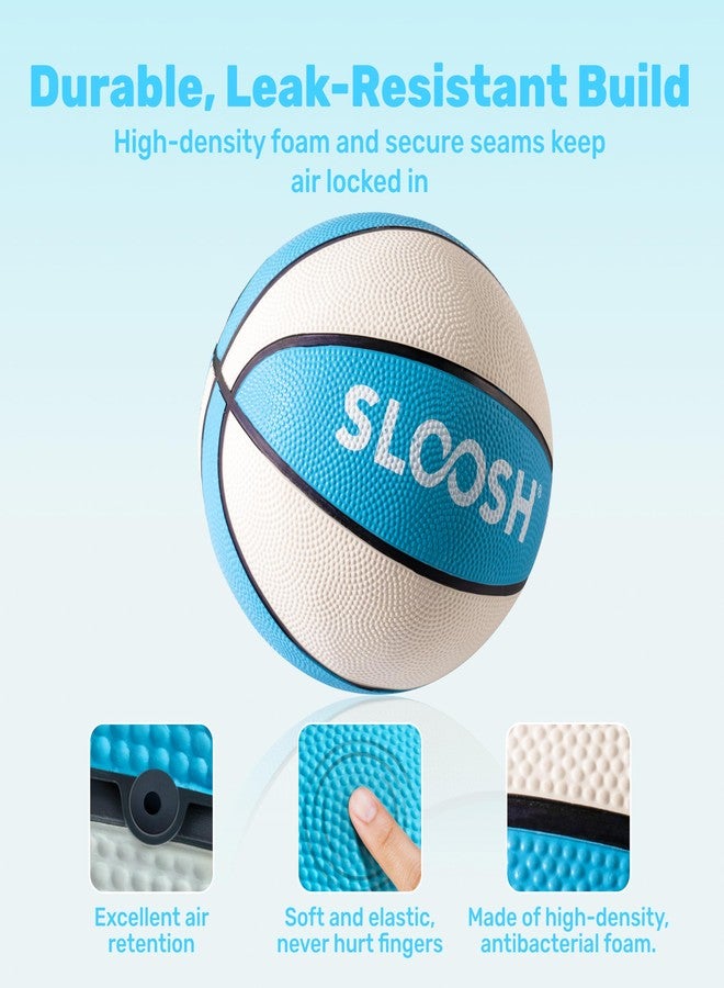 Sloosh 2 Packs 7" Pool Basketballs, Great for Floating Water Basketball Hoops, Swimming Water Toy for Kids and Adults, Pool Games Pool Party (Aquablue) - Image 4