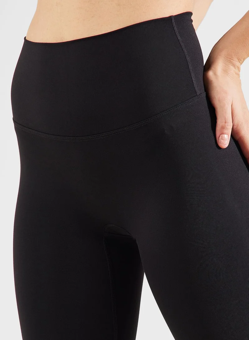 FRWD Ribbed High Waist Ankle Length Leggings