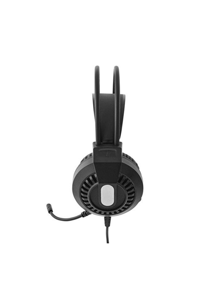 Power Zone PZ-3000 Gaming Headset, Wired Over Ear Headphones with Noise Cancelling Microphone, Gaming Headphones for PC Computer Console, Ergonomic Comfort LED Light Gaming Headset - Image 3