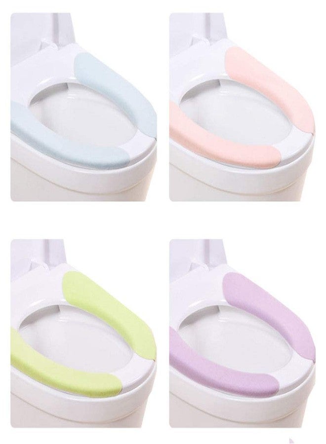 Viseaga 4 Pack Bathroom Warmer Toilet Seat Cover Pads - Image 2