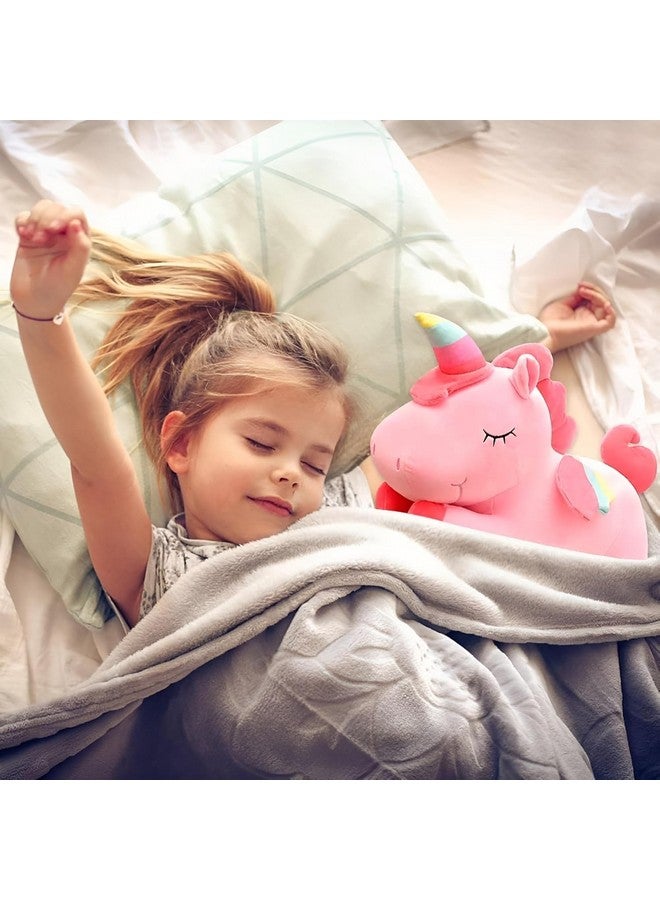 ستوريو دمية ستوريو المحشوة على شكل وحيد القرن الطائر | ألعاب محشوة | هدية عيد ميلاد للبنات/الزوجة، الصديق/الزوج، ألعاب محشوة للبنات، ألعاب أطفال - وحيد القرن النائم - Image 2