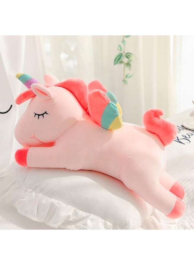 ستوريو دمية ستوريو المحشوة على شكل وحيد القرن الطائر | ألعاب محشوة | هدية عيد ميلاد للبنات/الزوجة، الصديق/الزوج، ألعاب محشوة للبنات، ألعاب أطفال - وحيد القرن النائم - Image 1