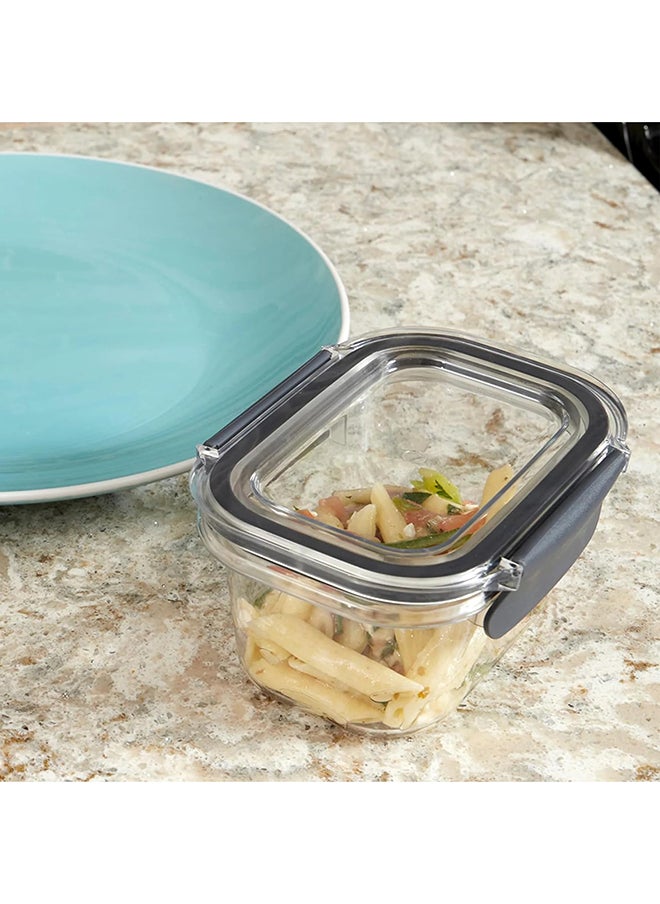 2 Pieces Black Lunch Bag with Food Container Multicolor ‎22 x 15 x 18 cm