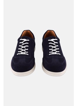 Algspar Men Lace Up Casual Shoes, Navy  - Image 3