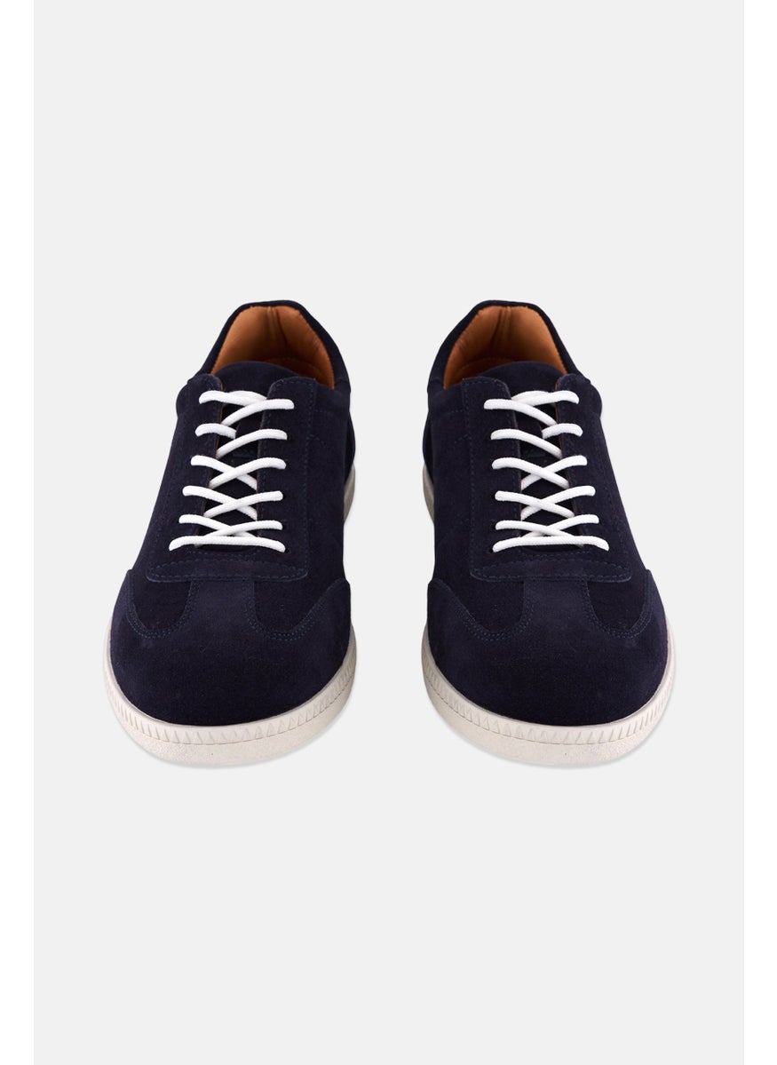 Algspar Men Lace Up Casual Shoes, Navy  - Image 3