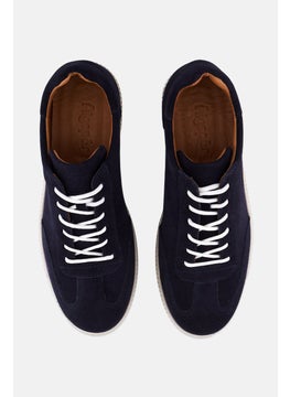 Algspar Men Lace Up Casual Shoes, Navy  - Image 4
