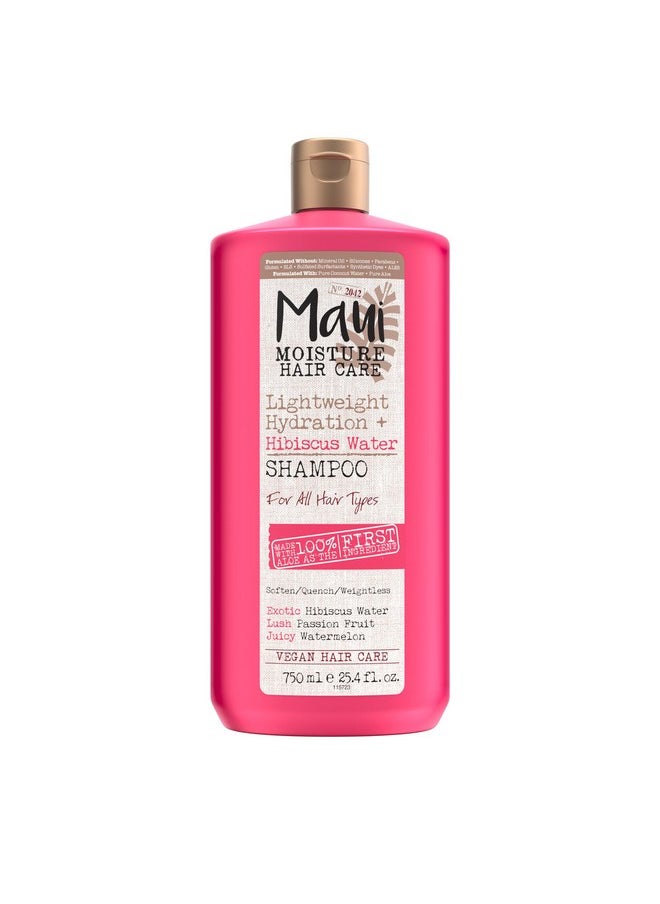 MAUI MOISTURE Lightweight Hydration + Hibiscus Water Shampoo 25.4 Fl Oz  - Image 1