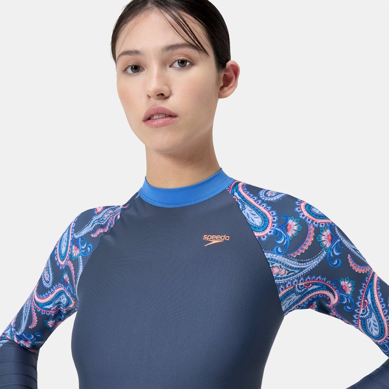 speedo Women's Long Sleeve Swimming Dress - Image 5