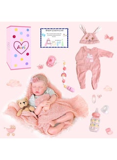 Aori Aori Lifelike Reborn Baby Dolls - Realistic Baby Doll Real Life Girl Newborn Doll, Coming with Gift Box Set  - Image 4