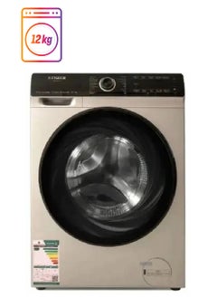 FISHER Front Loading Washing Machine - 12 kg - Drying 100% - Inverter - Silver - FAWMDF-H12S 