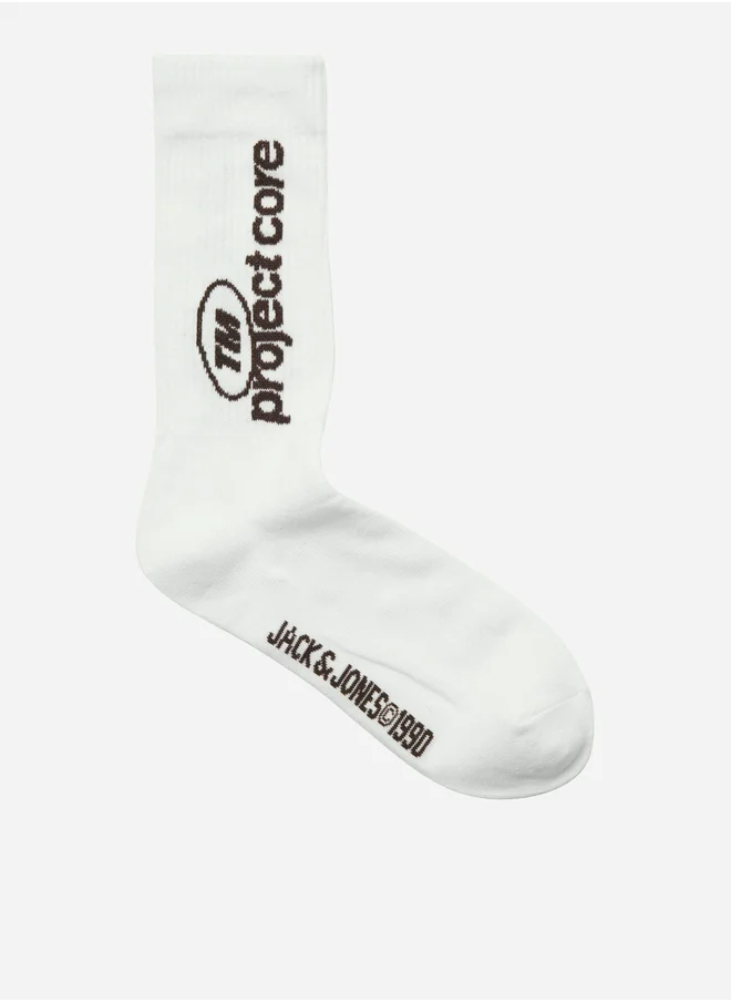 جاك اند جونز Set of 3 - Crew Tennis Socks