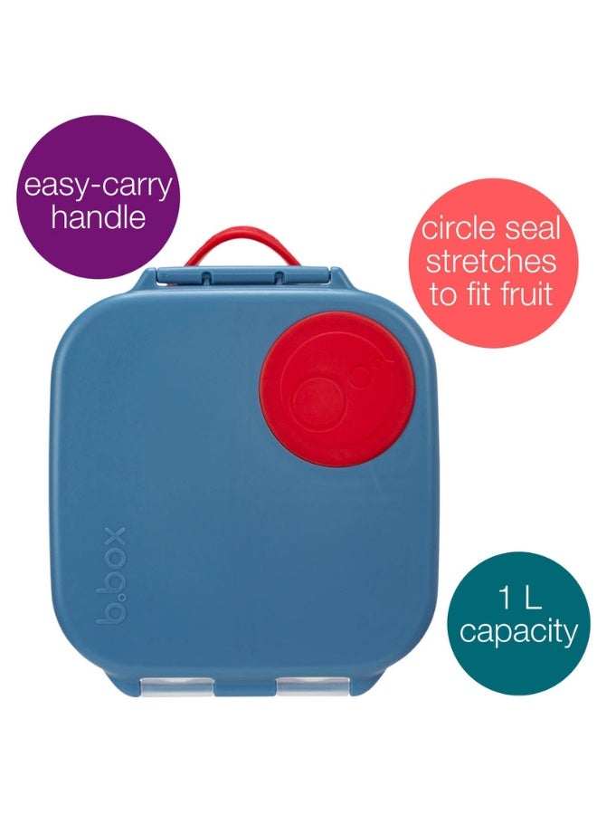 b.box Mini Lunchbox, Bento Box with 3 Compartments (2 Leakproof), Ideal for Toddlers, Kids Lunch & Snacks, Fits Whole Piece of Fruit, BPA Free - Image 3