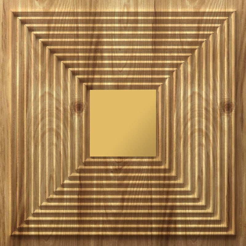 ELEVATE INTERIOR لوحات حائط ثلاثية الأبعاد من مرآة أكريليك ملصقة | ورق حائط ذاتي اللصق من PVC لتزيين المنزل، غرفة المعيشة، غرفة النوم عبوة من 12 قطعة تغطي مساحة 32.4 قدم مربع. - Image 1