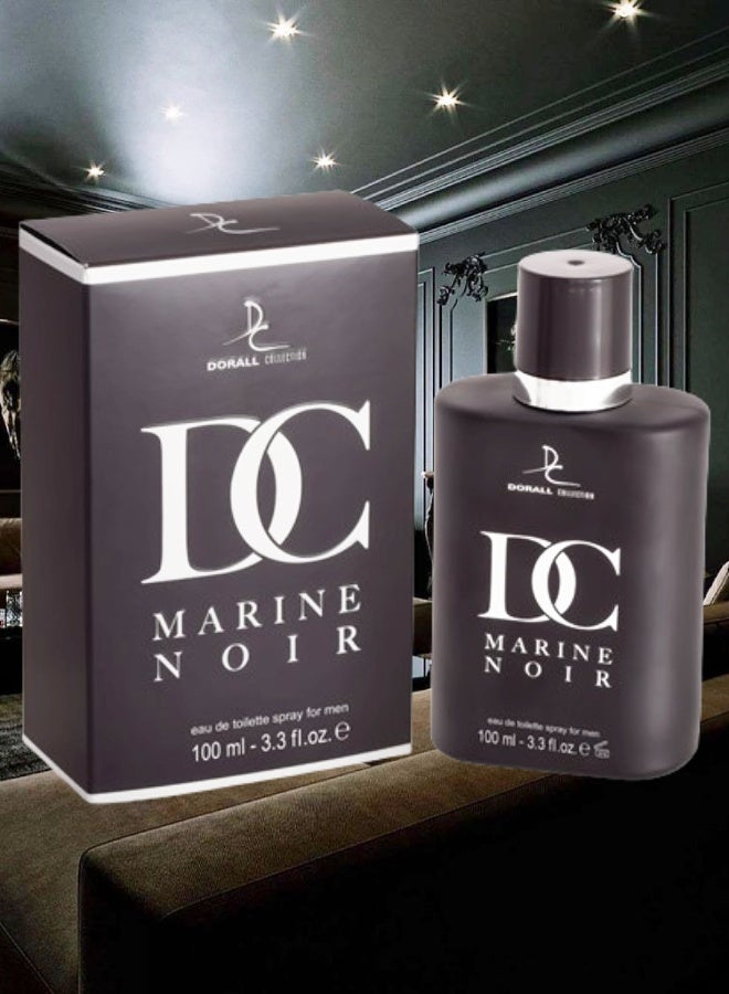 DORALL COLLECTION 6 Pieces Dc Marine Noir Perfume 100ML - Image 2