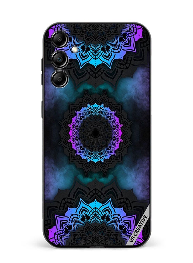 VR CREATIVE Protective Case Cover For Samsung Galaxy A34 Mandala Design Multicolour - Image 1