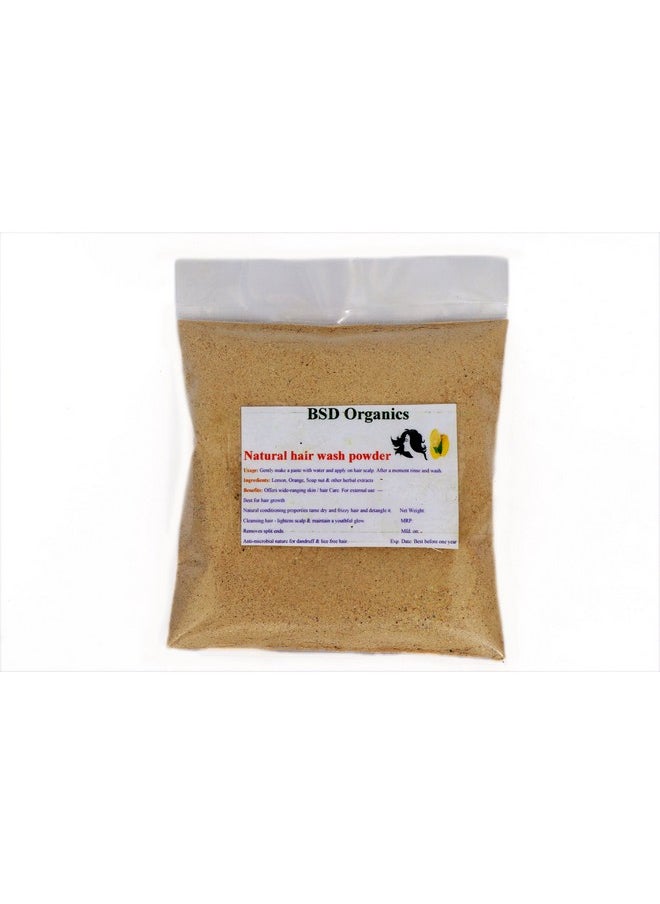 BSD Organics Hairy Mix Of Shikakai And Soap Nuts Powder 200 Gm  - Image 2