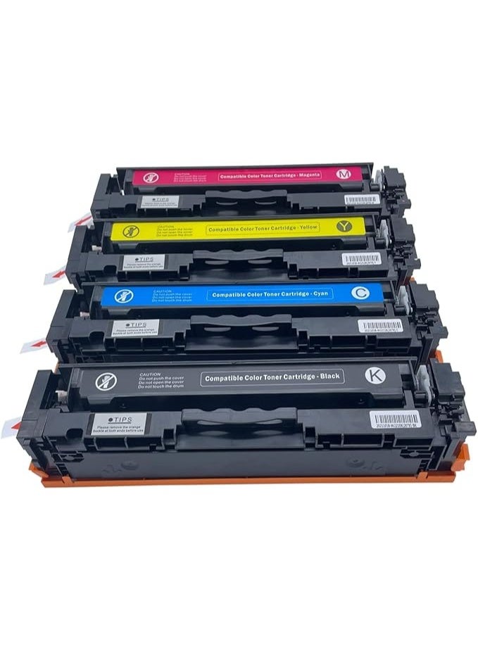Terabyte Compatible Toner Cartridge Replacement for Canon 054 CRG-054 054H to use with Color ImageClass MF644Cdw LBP622Cdw MF642Cdw MF640C LBP620 Toner Printer (1 Black, 1 Cyan, 1 Magenta, 1 Yellow) - Image 3