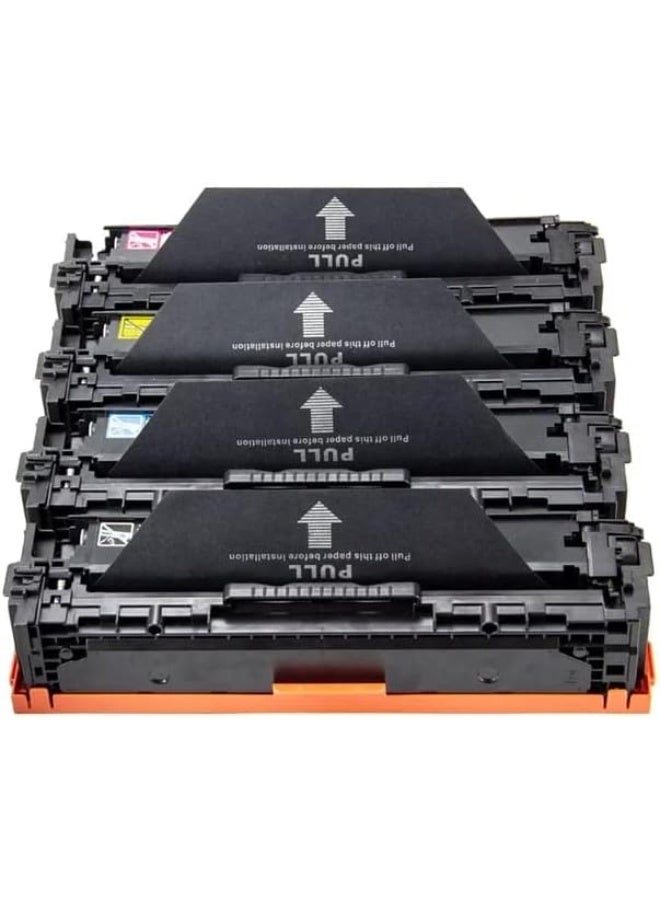 Terabyte Compatible Toner Cartridge Replacement for Canon 054 CRG-054 054H to use with Color ImageClass MF644Cdw LBP622Cdw MF642Cdw MF640C LBP620 Toner Printer (1 Black, 1 Cyan, 1 Magenta, 1 Yellow) - Image 4