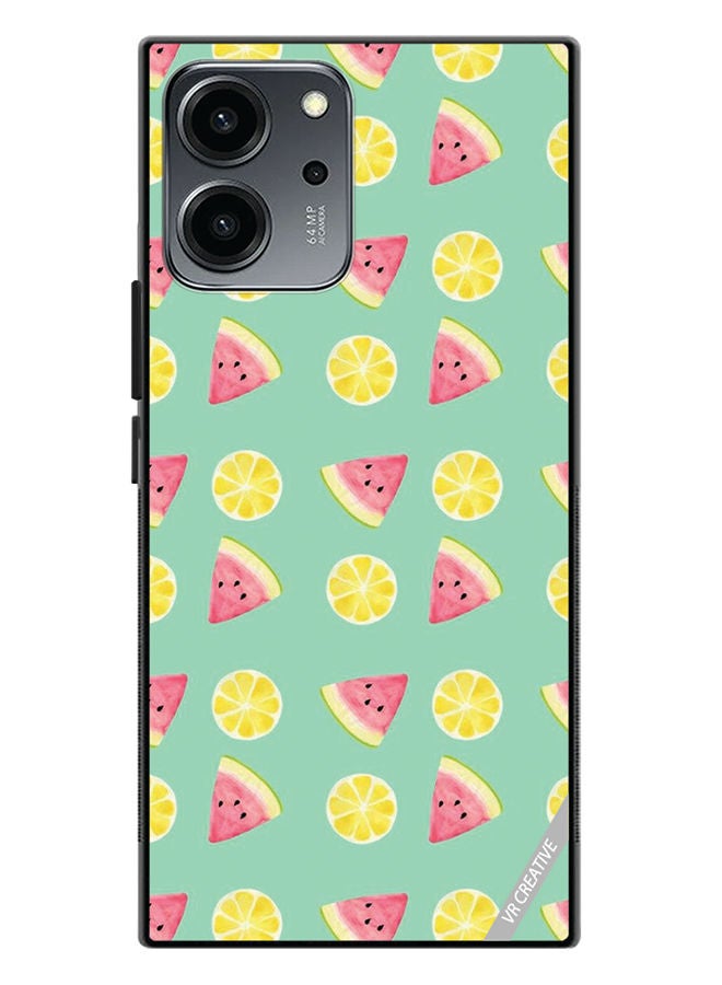 VR CREATIVE Protective Case Cover For Honor 80 SE Fruits Design Multicolour - Image 1