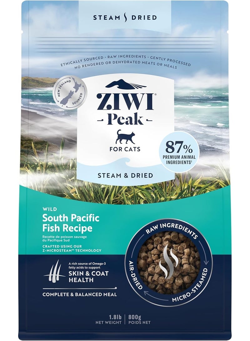 زيوي طعام القطط الجاف ZIWI Peak Steam & Dried Wild South Pacific Fish Recipe - Image 1