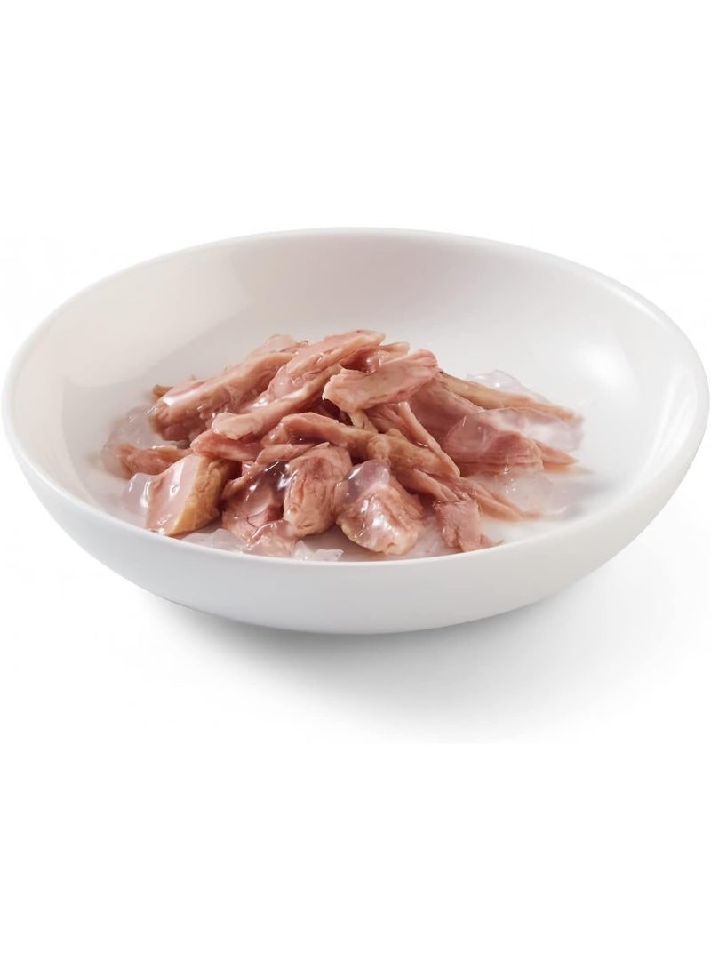 Schesir Adult Wet Cat Food Tuna in Jelly 85g Pouch Natural Grain-Free High-Protein Complementary Food - Image 3