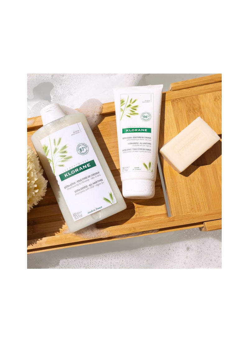 Klorane - Ultra Gentle Shampoo with Oat Milk 200ml - Image 1