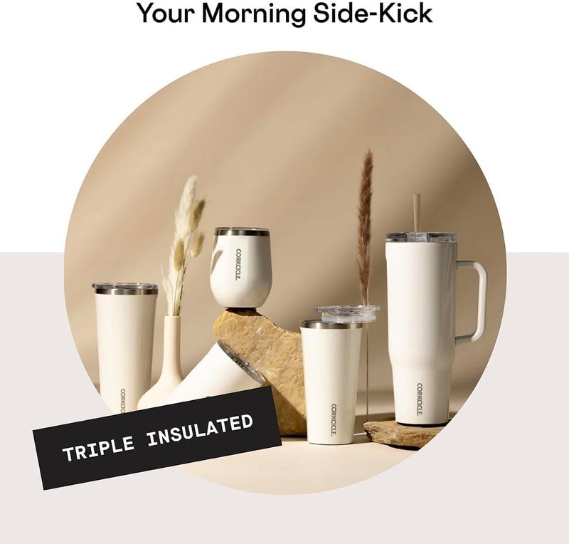 CORKCICLE Insulated Mug 470ml Oat Milk - Image 3