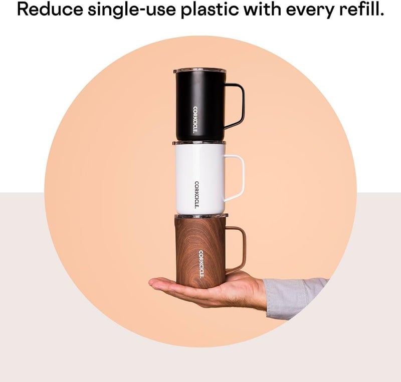 CORKCICLE Insulated Mug 470ml Oat Milk - Image 5