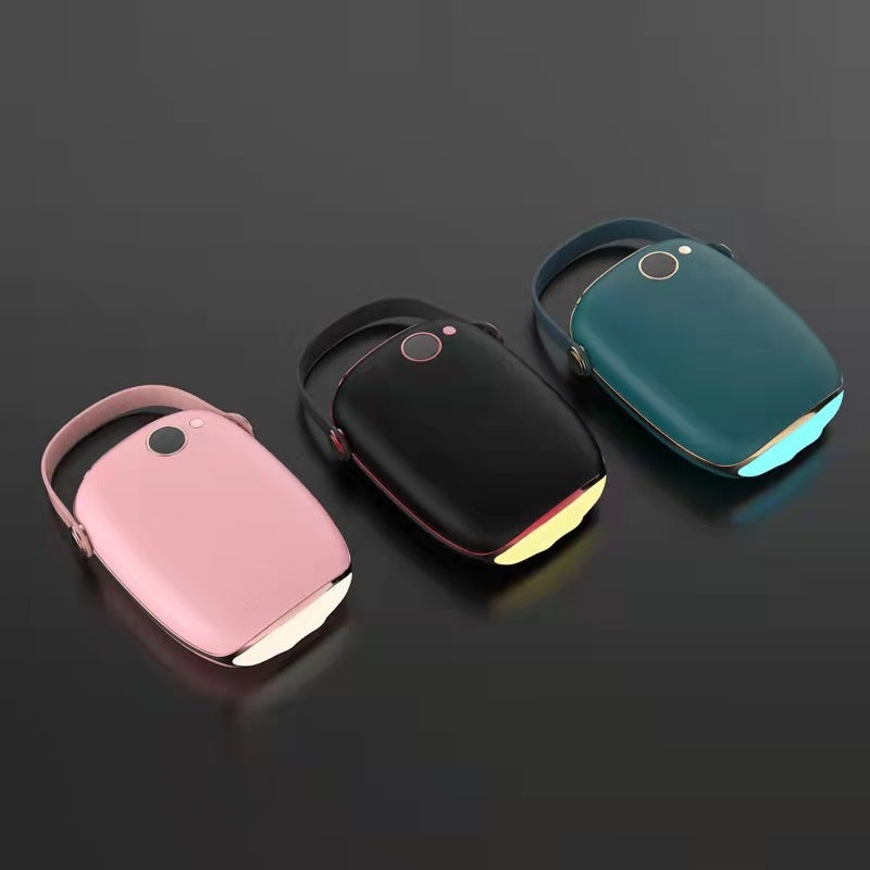 Factory Direct charging hand warmer USB charging heating mobile power two-in-one portable hand warmer power supply Black 