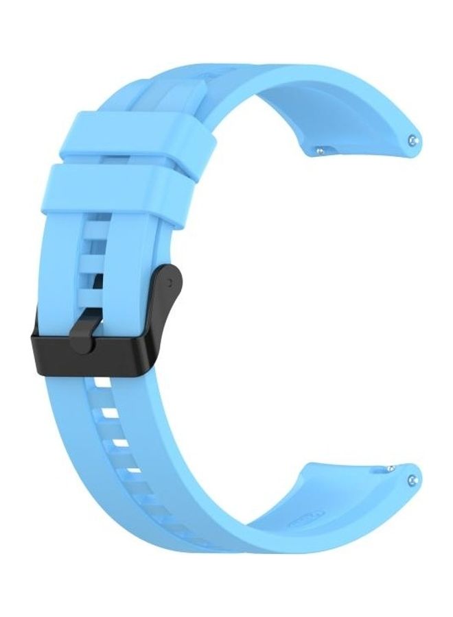 NIBEMINENT For Huawei Watch GT 2 Replacement Wrist Strap Watchband With Buckle Sky Blue  - Image 1