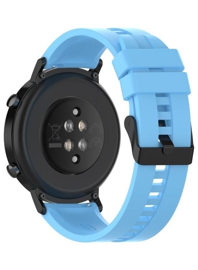 NIBEMINENT For Huawei Watch GT 2 Replacement Wrist Strap Watchband With Buckle Sky Blue  - Image 5