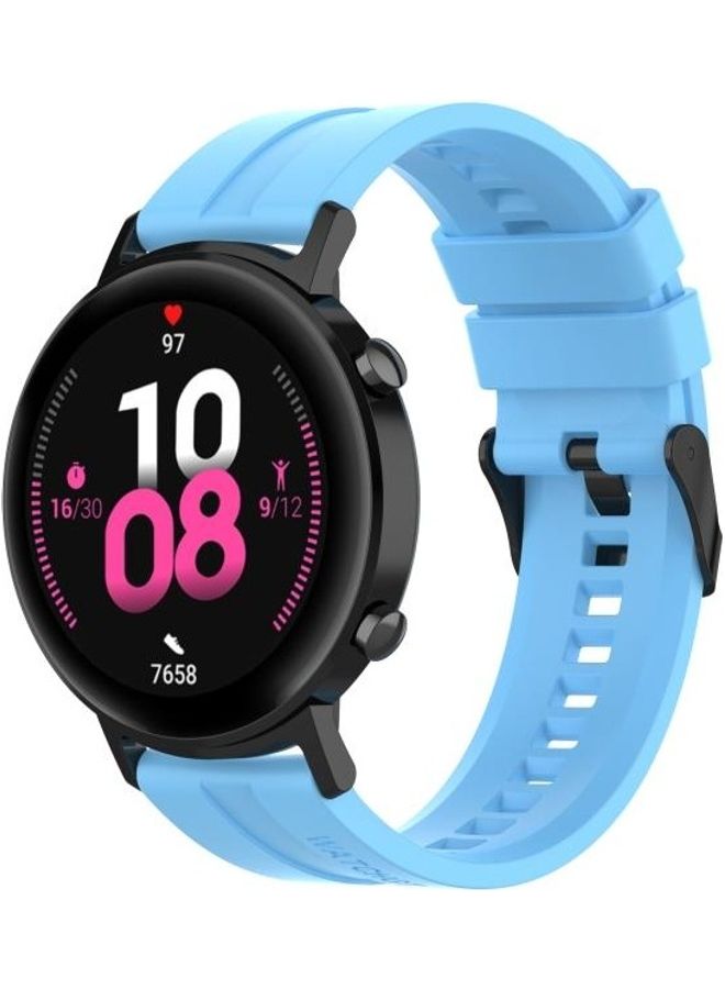NIBEMINENT For Huawei Watch GT 2 Replacement Wrist Strap Watchband With Buckle Sky Blue  - Image 4
