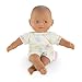 Corolle Mini Calin Bunnies Baby Doll Small 8 Soft Body with Brown Eyes and Bunny Pattern Outfit VanillaScented Easy to Hold for Kids Ages 18 Months and up - Image 3
