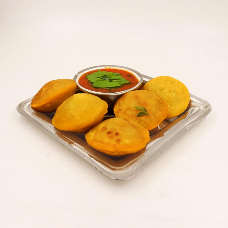 Spillbox Stainless Steel Serving Tray|Serve Plain Tray|Food Grade Material| BPA Free |Dinnerware |Mirror Finish|Square Platter |[Length:21cm Weight: 480gm]-SS Hammered SQ Tray(Medium) - Image 2